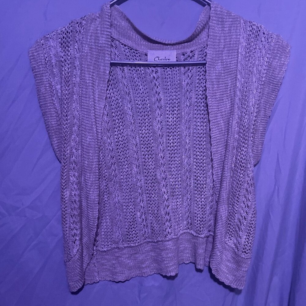 Beige Chelsey Cardigan Sweater